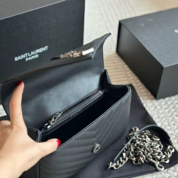 SAINT LAURENT YSL College hand-held crossbody shoulder bag - Picture 8 of 9